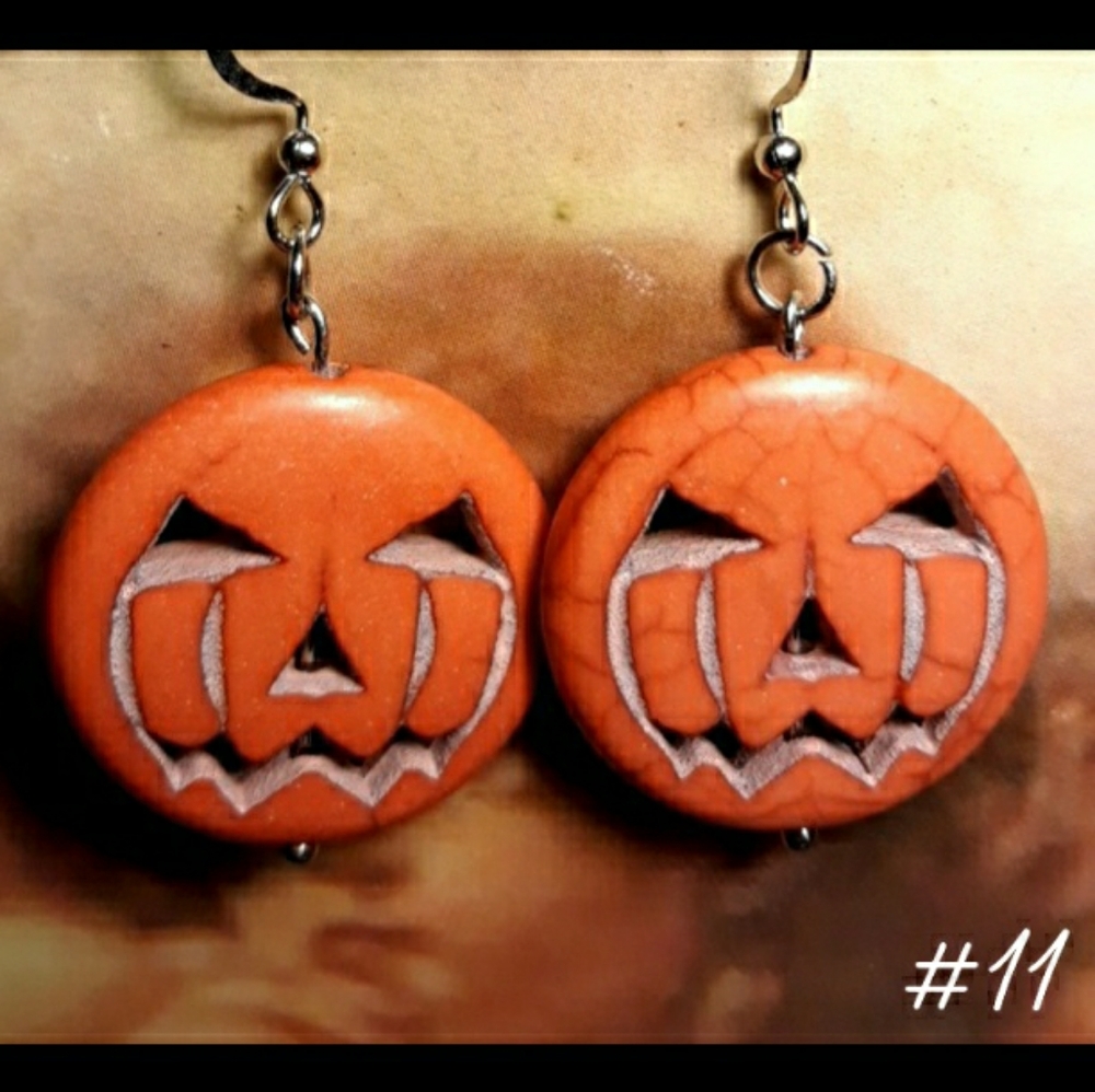 Jack-O-Lantern Earrings